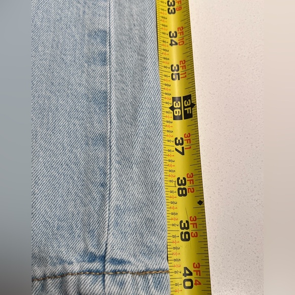 LEVI’S NWT Iconic Denim Maxi Skirt in Belt My So Called Pant Blue-Size 16 | XL - Picture 12 of 16